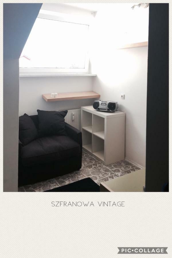 Szafranowa Vintage Apartman Gdynia Kültér fotó